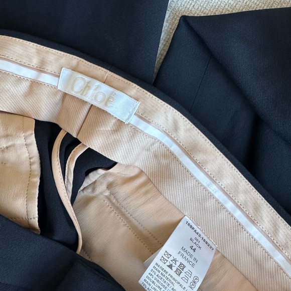 Chloe Black Trousers - Picture 2 of 10